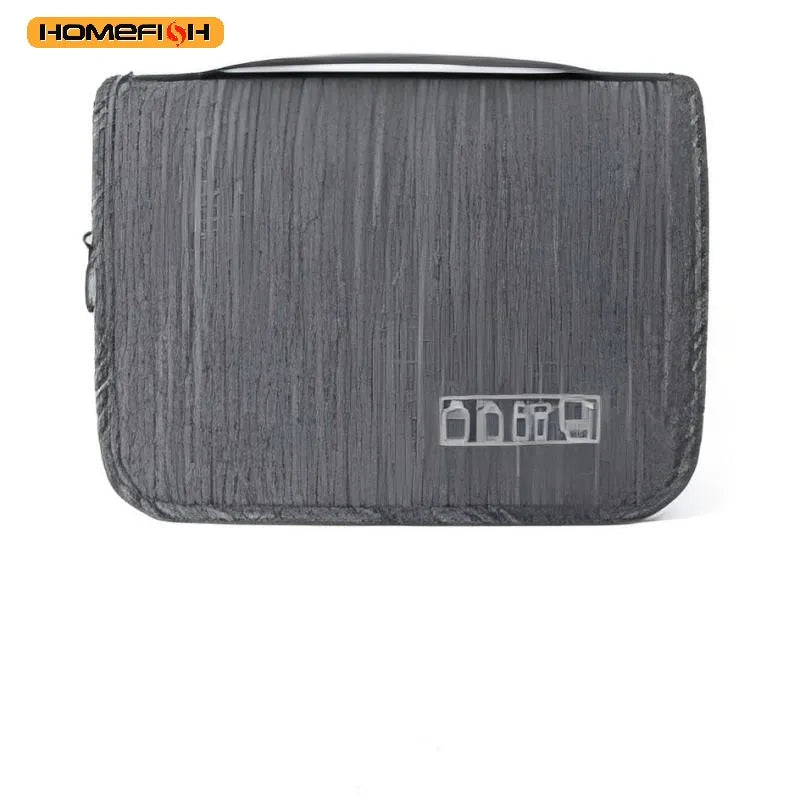Homefish Wandmontierte Reisetasche für persönliche Hygiene, Kosmetik und Badezimmerartikel