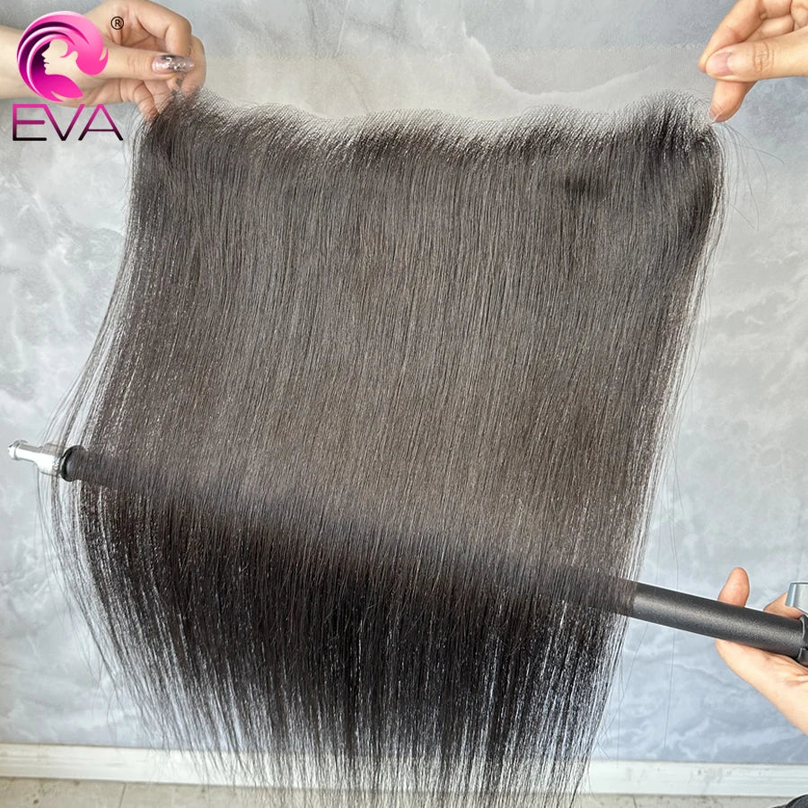 Eva 5x5 Hd Lace Closure Straight 13x4 Lace Frontal Closure Hand Tied Human Hair Closures Free Part Hd Lace Closure Pre Plucked