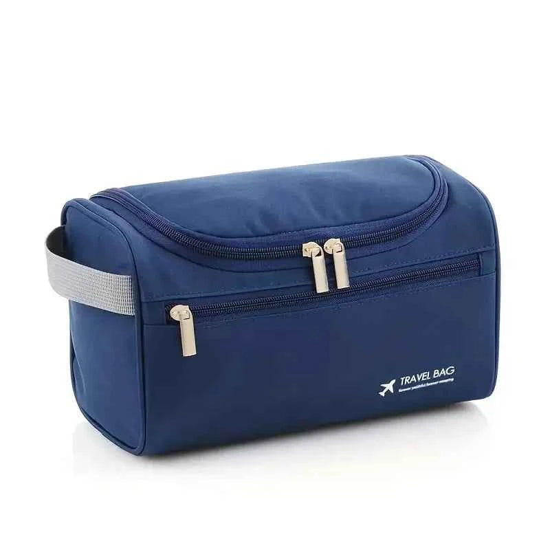 Large Leather Toiletry Bag Hanging Dopp Kit for Men Women Waterproof Wash Bag Cosmetic Storage Bag Ideal for Traveling & Outdoor