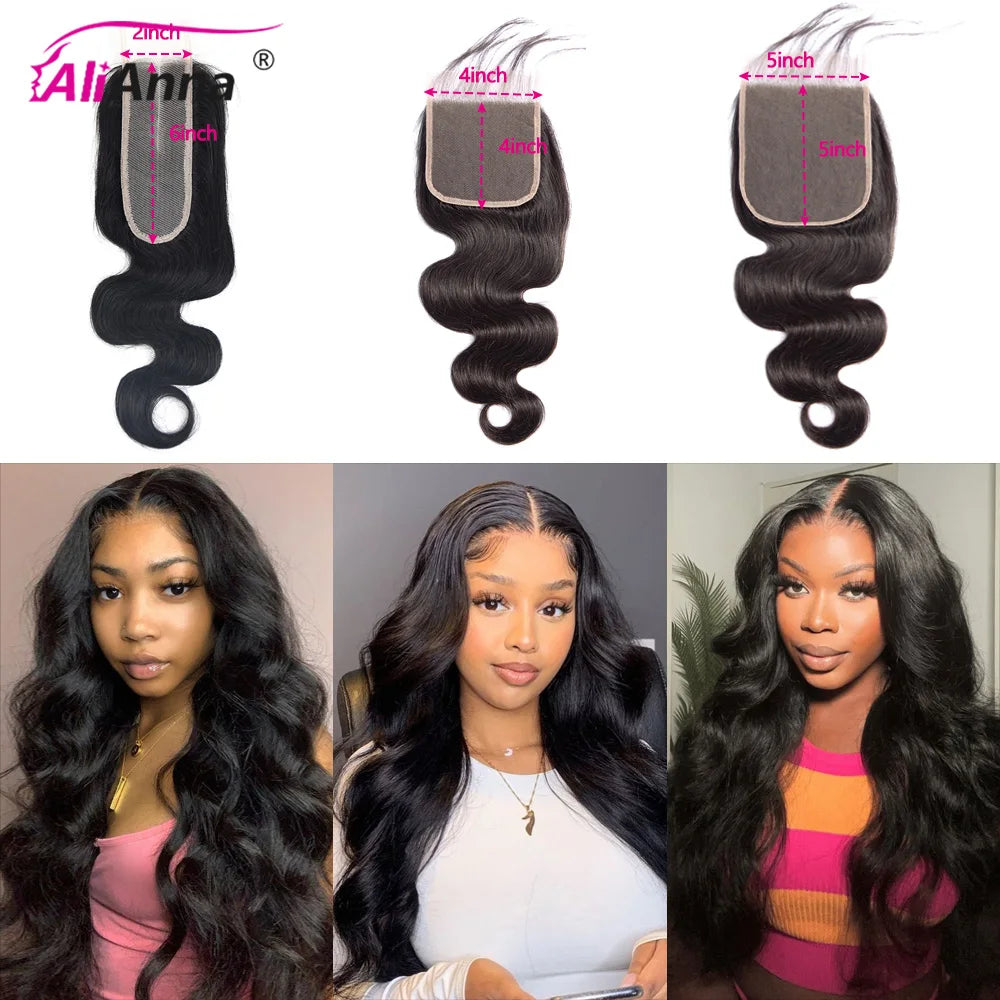 24 26 Inch Human Hair Bundles And Closure Body Wave Bundles With 4x4 Closure Raw Hair Bundles Human Hair 5x5 2x6 HD Lace Closure Brazilian Human Hair Bundles And Weaves Raw Hair Bundles Deals Transparent HD Lace Closure 100%
