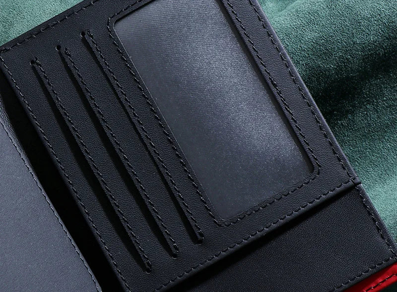 YMW ALCANTARA Passport Bag Wallet Women & Man Card Holder Bag Luxury Supercar Interior Artificial Leather Package