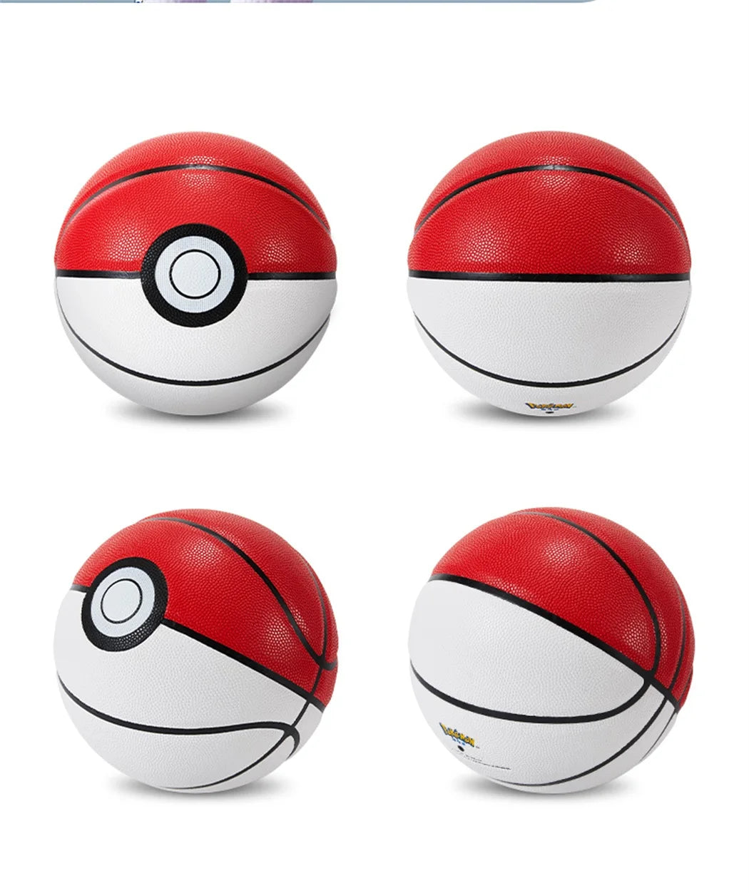 High Quality White Red PU Basketball Official Size 7 Professional Basketball with 4 Layers Outdoor Indoor Durable Ball
