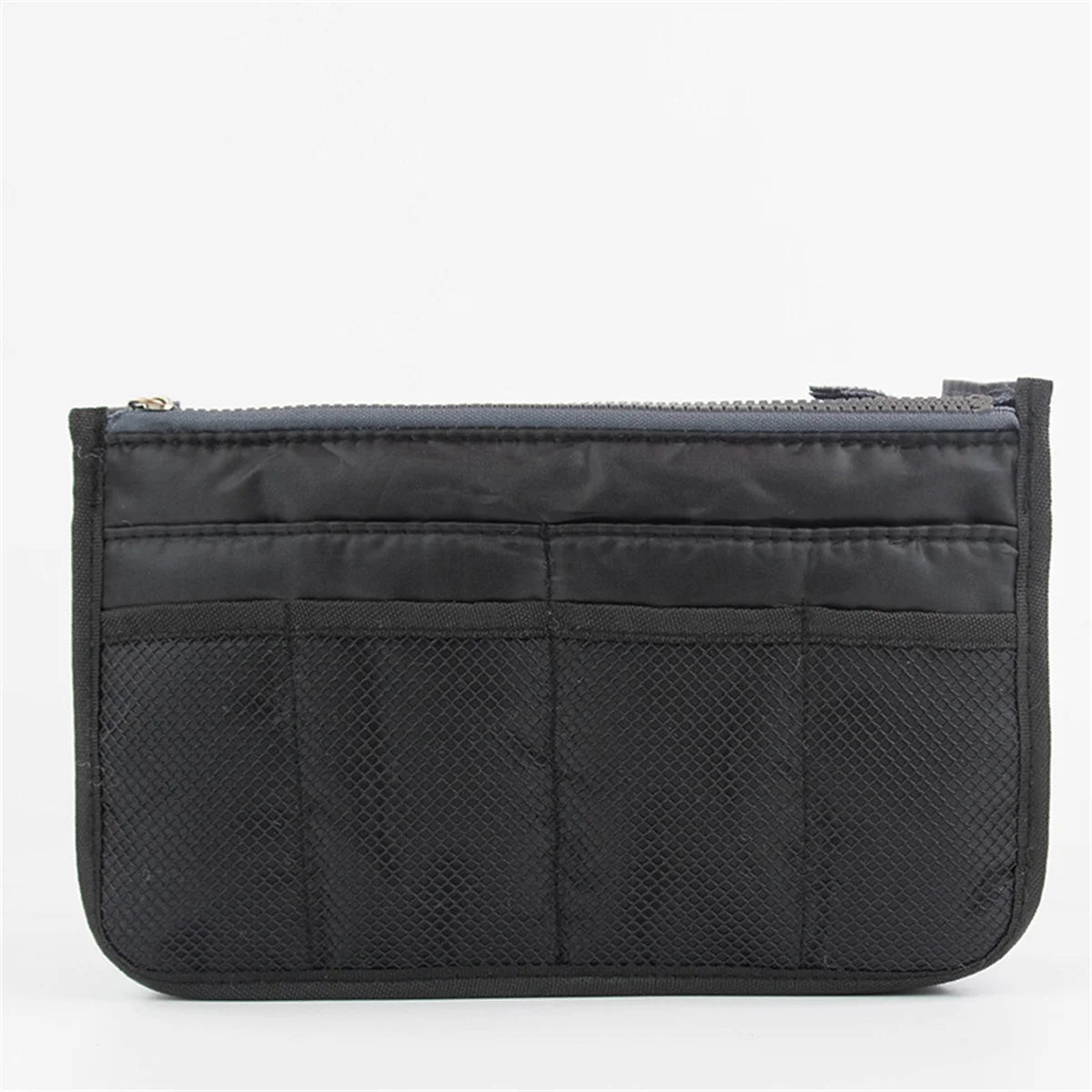 Multifunctional Bi-fold Storage Bag Double Zipper Large Capacity Storage Arrangement Makeup Toiletries Large Classification Bag