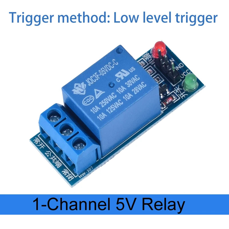 Module de relais 1, 2, 4, 6, 8 canaux DC 5V 12V 24V avec optocoupleur / déclencheur de niveau haut et bas pour Arduino Raspberry