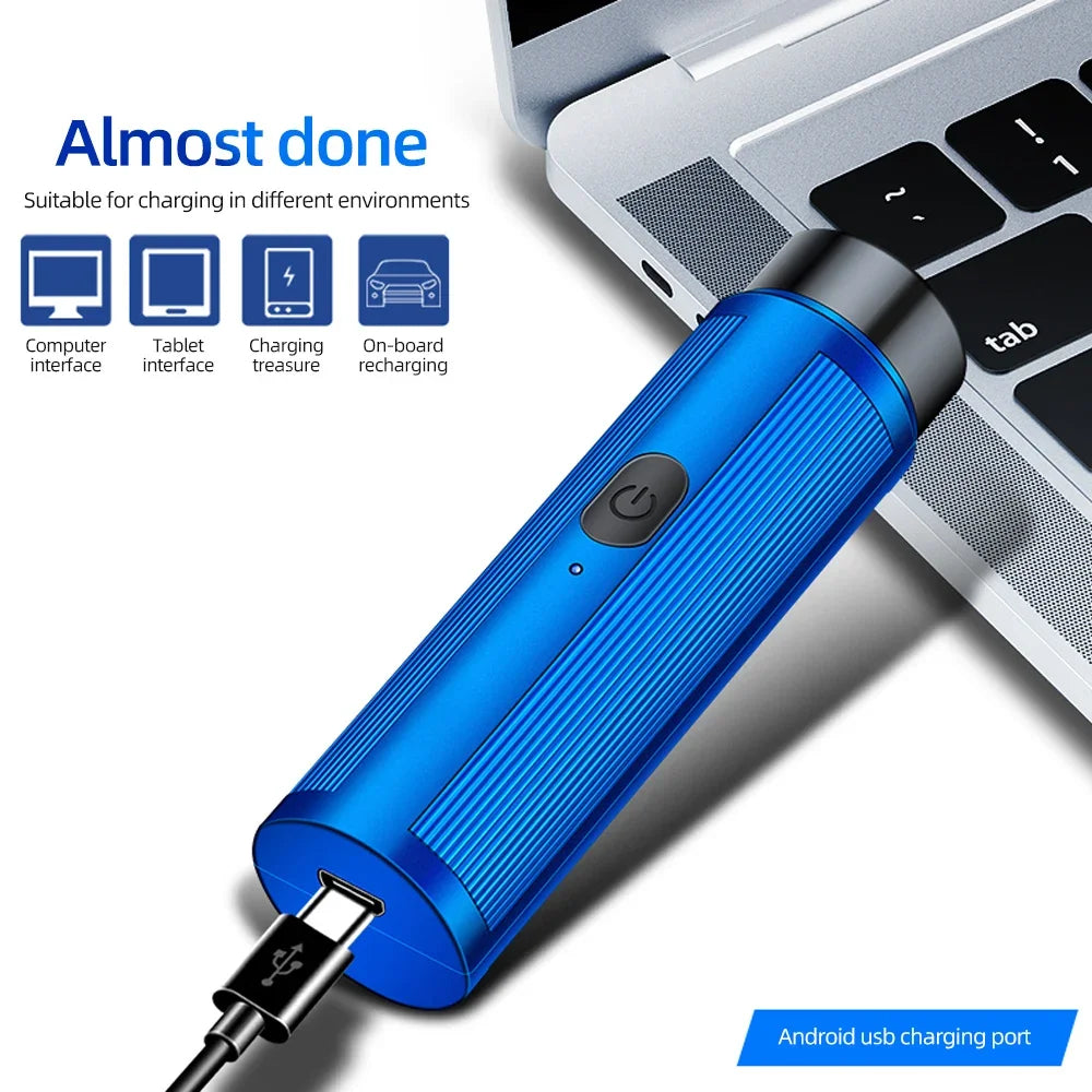 Rechargeable USB Electric Shaver Long Lasting Portable Washable Car Rechargeable Shaver Women's Shaving Machine Shaving Tools