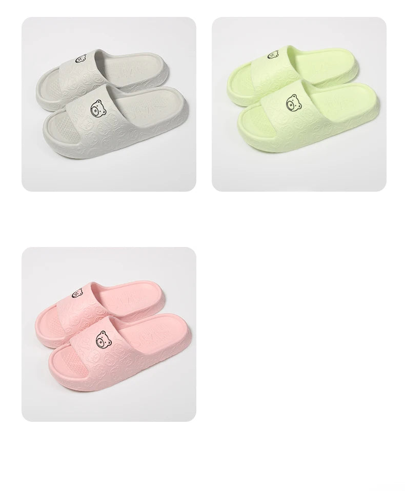 Rutschfeste Hausschuhe Damen Outer Wear 2024 Neue Badezimmer-Hausschuhe Indoor Home Sandalen Damen Sommer Eva