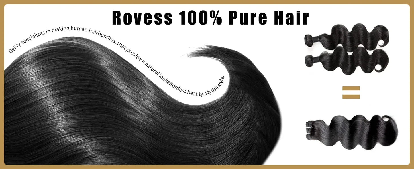 30 32 Inch Full Head Body Wave Bundles 100% Raw Human Hair Weaving Virgin Hair Extensions 1 3 4 Pcs Natural Black Color Double Weft Remy Hair Thick Full Ends Hair Bundles