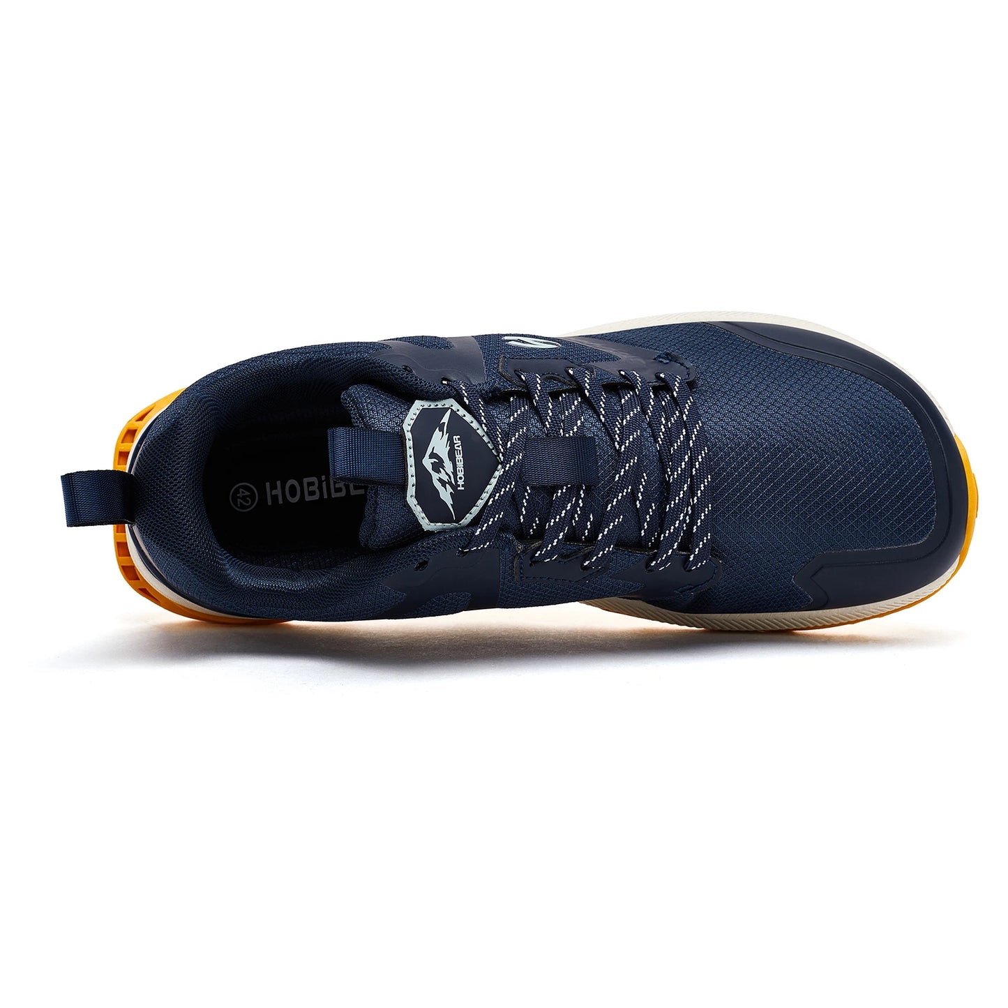 HOBIBEAR Unisex Hiking Sneakers Lace-Up Walking Shoes Outdoor Travel Artificial Leather Sneakers - Shoppiline