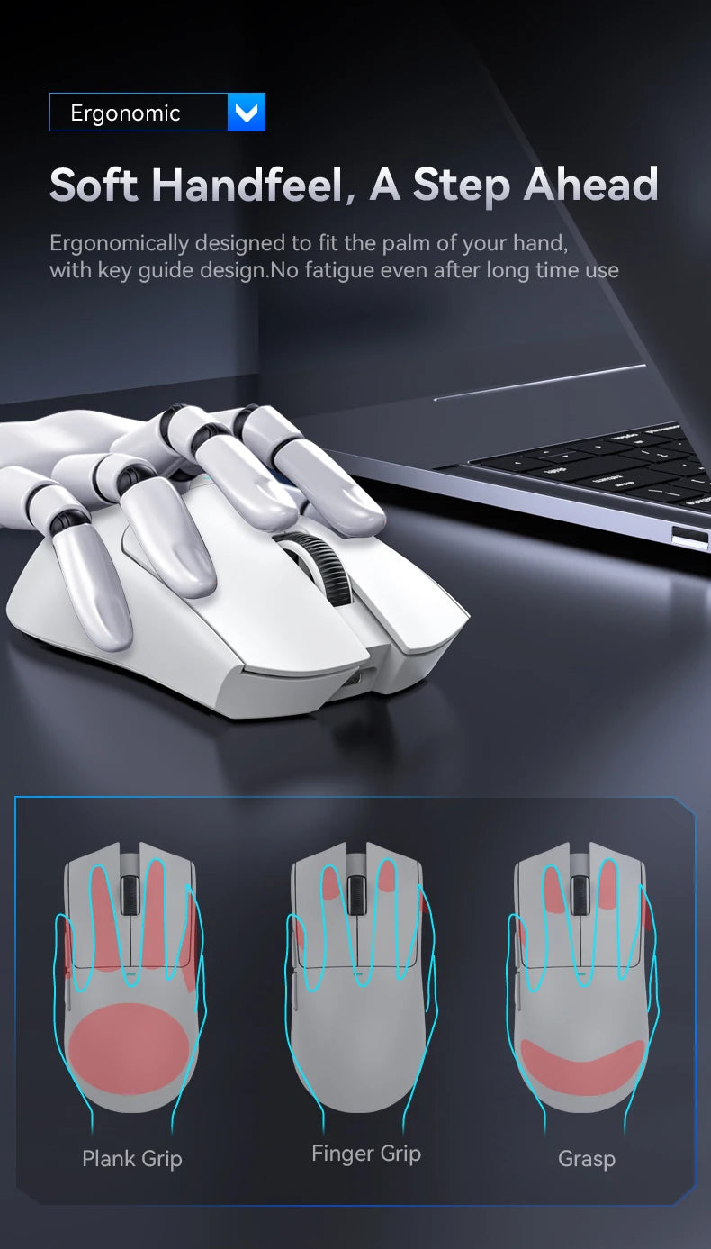 Attack Shark X11  X11SE Wireless Gaming Mouse 3-Mode , PAW3311, 22000DPI, 400IPS, PC Gaming Mouse