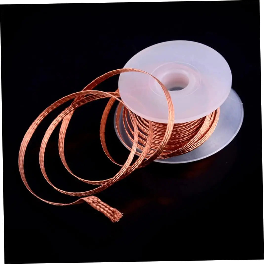3M Long Desoldering Wire 1.5-3.5mm Wide No-Clean Desoldering Wire Tape for PCB Electrical Repair