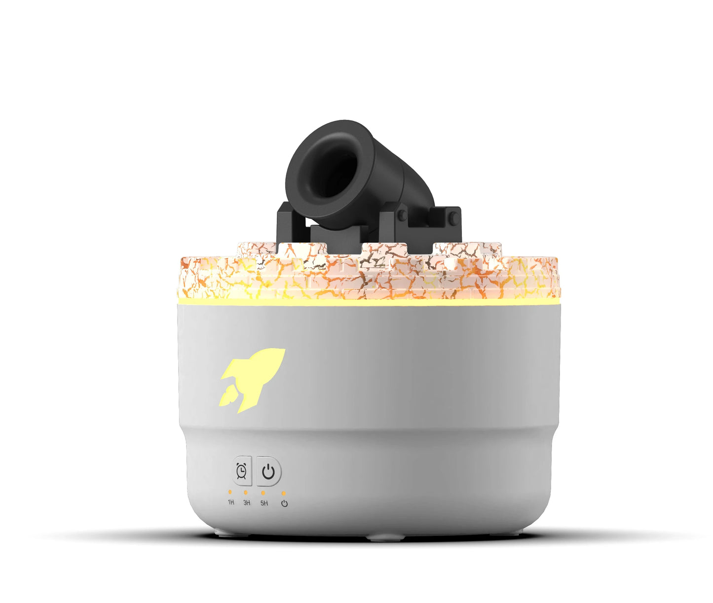 HOMEFISH Aromatherapy Diffuser  Spray Air Humidifier 7Colour Gradient Night Light Ultrasound Essential Oil Arome Diffuser
