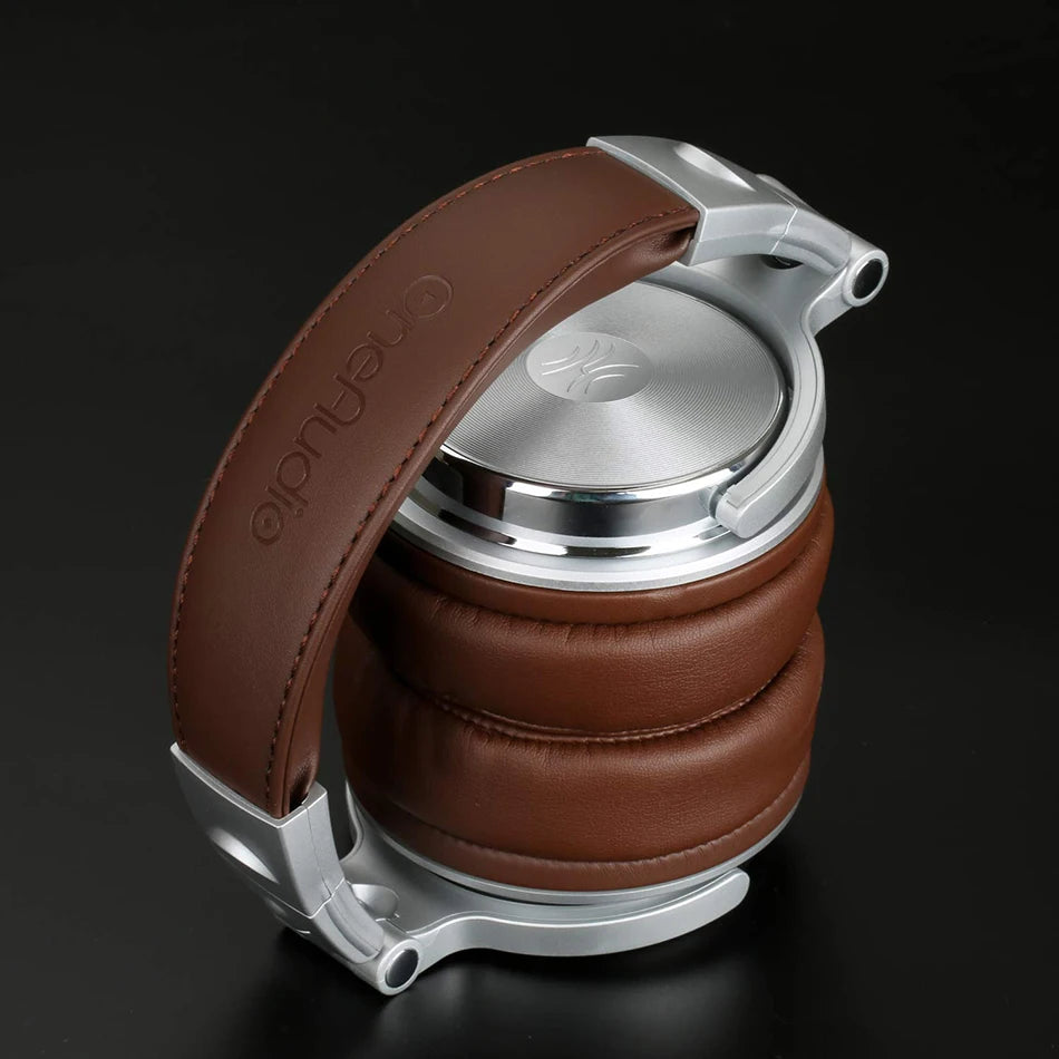 Oneodio Pro 30 Casque audio professionnel de studio DJ avec microphone, écouteurs filaires supra-auriculaires, moniteurs HiFi, casque de jeu pliable