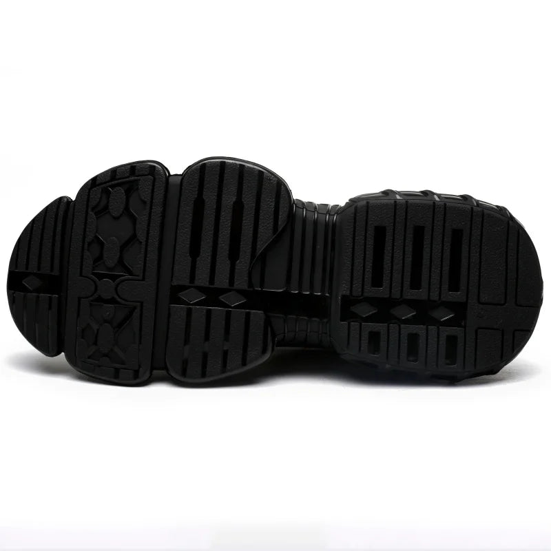 Rotary Buckle Work Safety Shoes For Men and Women Air Soft Sole Lightweight Protective Work Sneakers Men Breathable Boots - Shoppiline