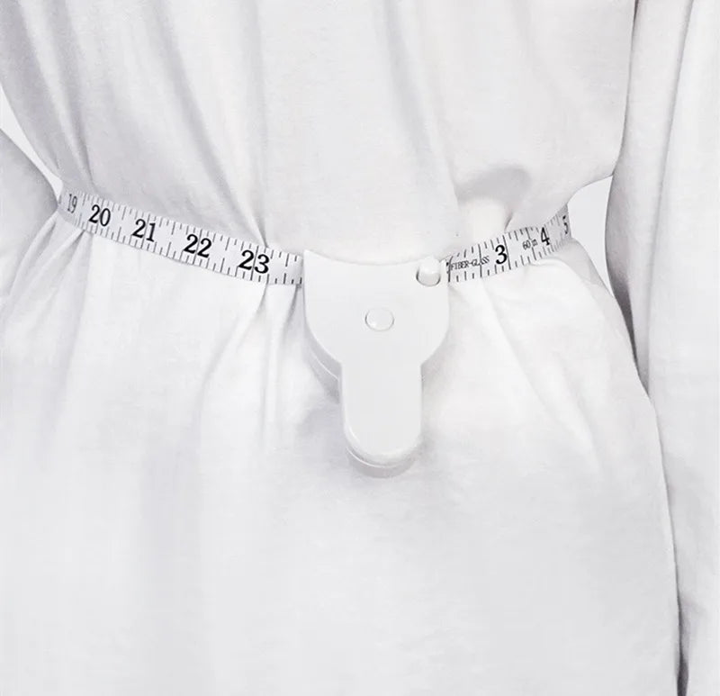 1PC Perfect Body Tape Measure Automatic Telescopic Tape Measure - Retractable Measuring Tape for Body（150cm/59inch)
