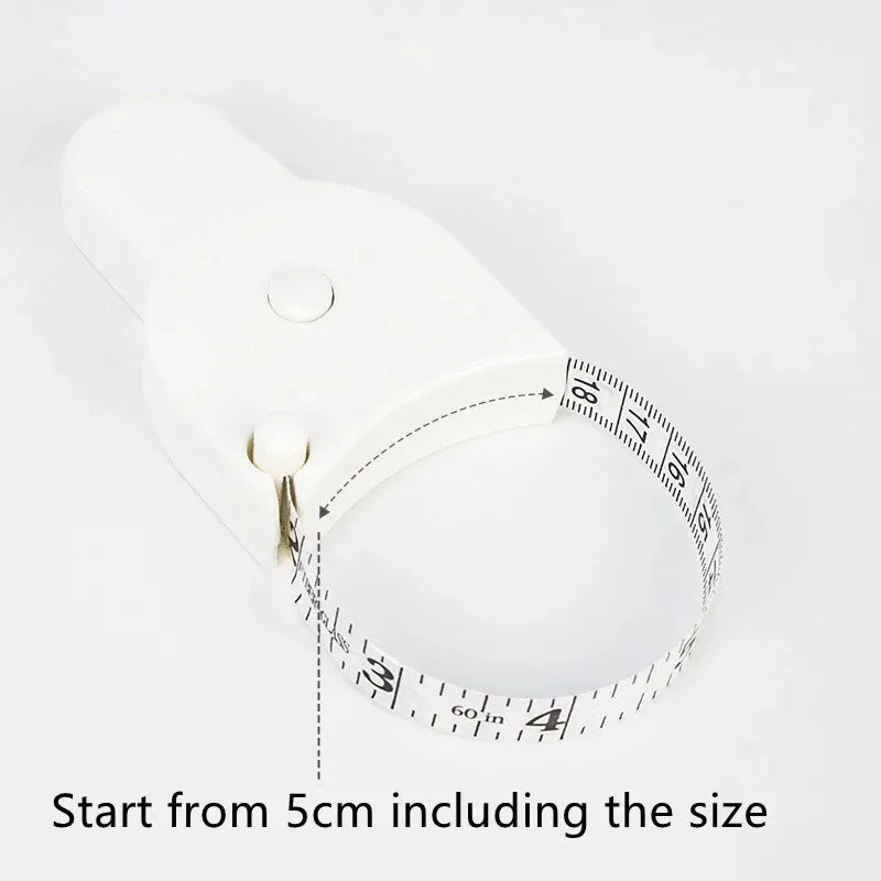 1PC Perfect Body Tape Measure Automatic Telescopic Tape Measure - Retractable Measuring Tape for Body（150cm/59inch)