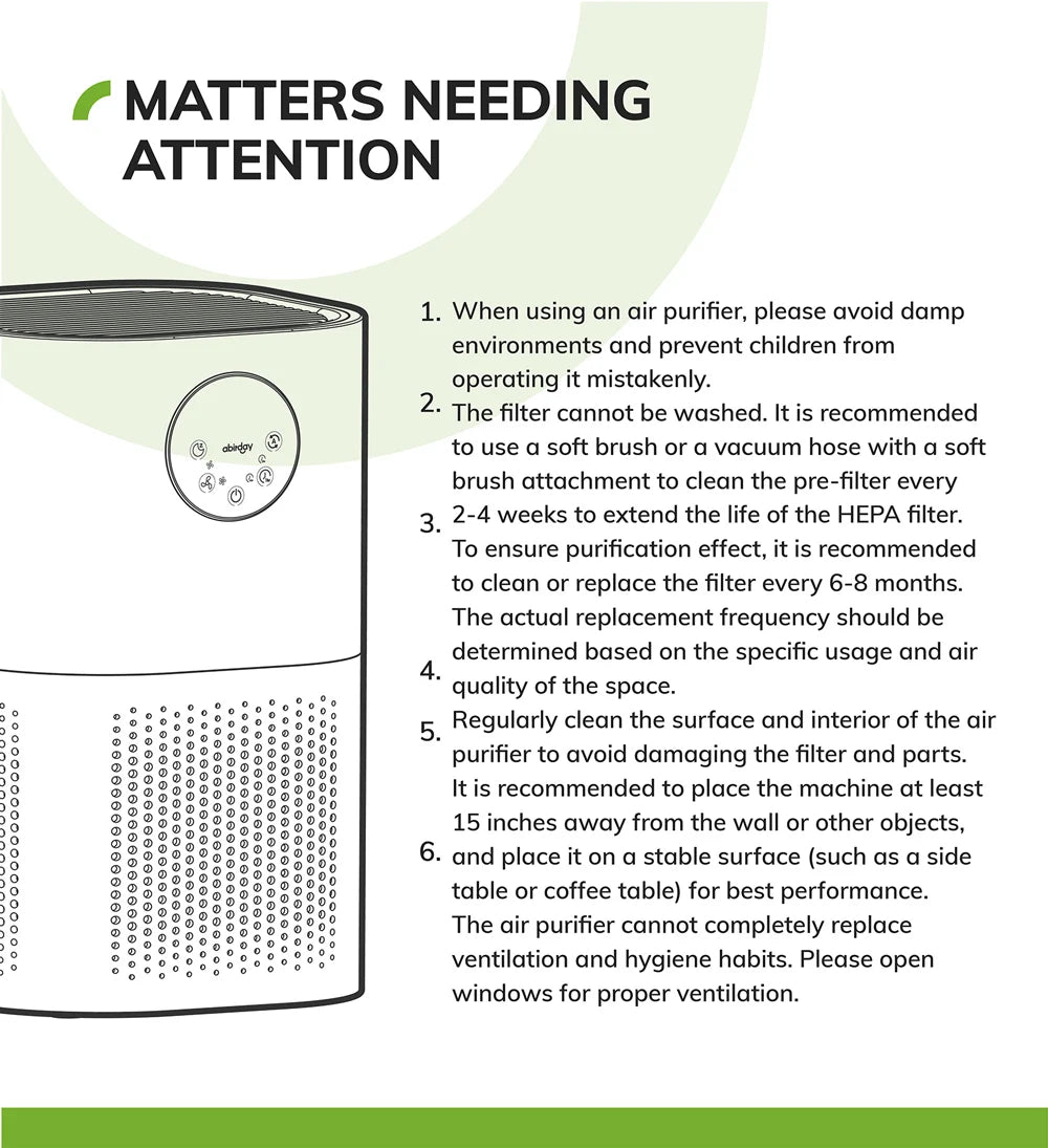 Air Purifier with Humidifier Combo for Home Allergies and Pets Hair, Smokers in Bedroom, H13 HEPA Filter - Shoppiline
