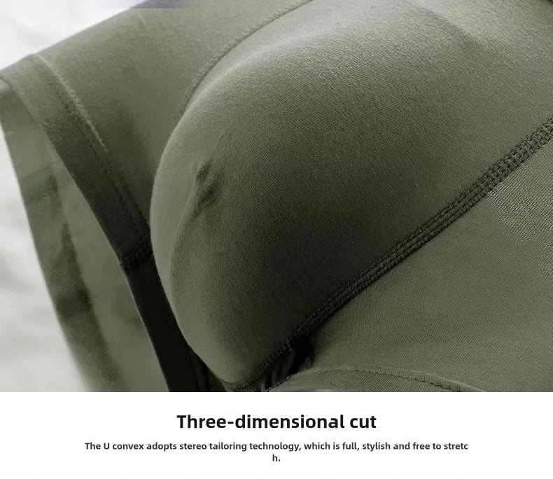 10PCS Men's underwear mid-waist breathable lightweight boxers boxers letter suit men's underpants in multiple colors