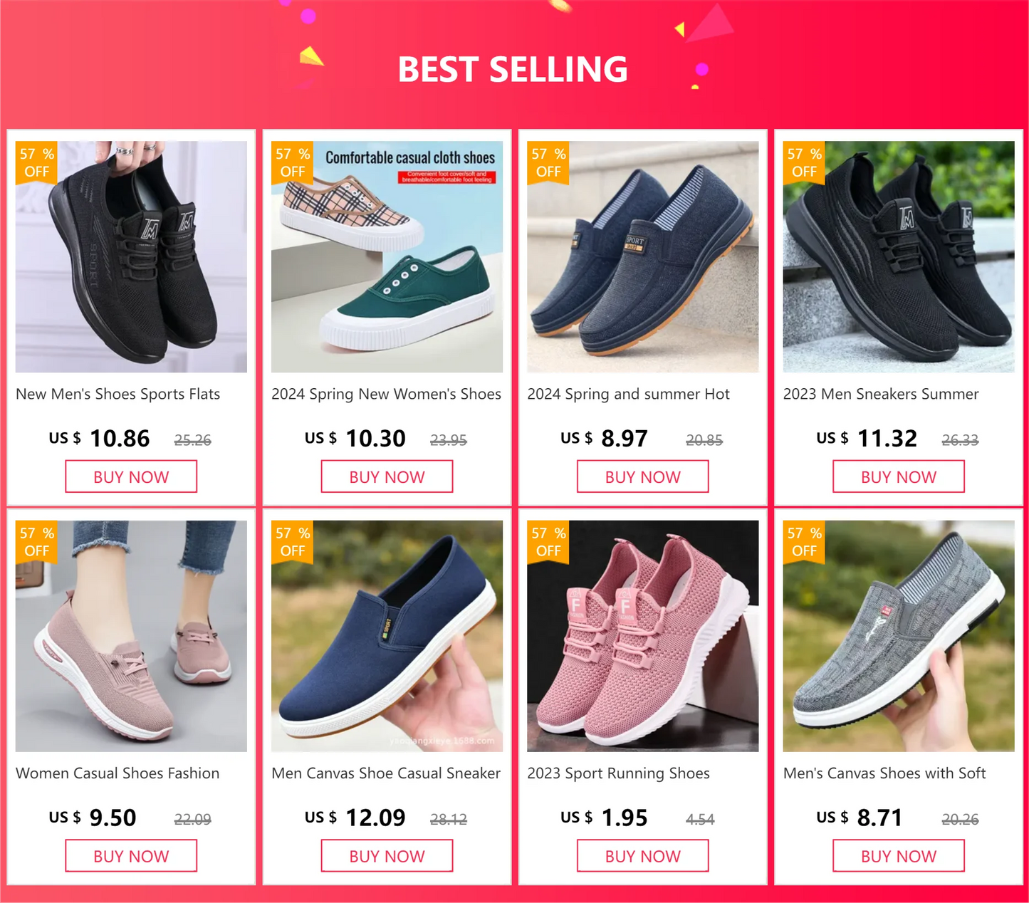 Chaussures Femme 2025 Baskets Décontractées d'Été en Maille Respirante Abordables Livraison Gratuite