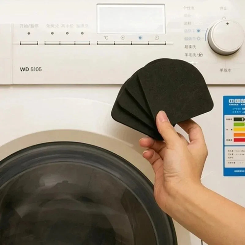 4/8 pièces/ensemble Nouveaux patins anti-vibration pour machine à laver, résistants aux chocs, antidérapants, tapis de pieds antidérapants, support de réfrigérateur, outils ménagers