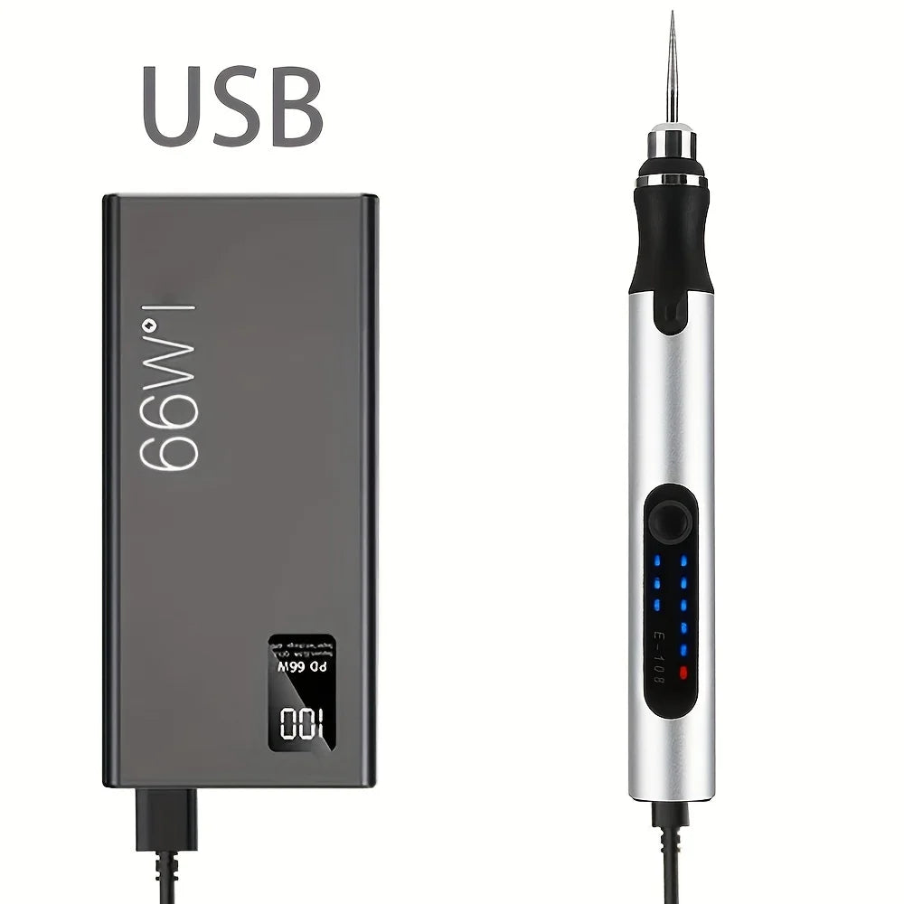 JANGKLIFE USB Cordless Rotary Tool Kit Woodworking Engraving Pen DIY For Jewelry Metal Glass Mini Wireless Drill - Shoppiline