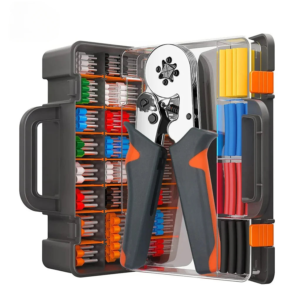 Crimping Tools Mini Electrical Pliers HSC8 6-4/6-6(0.25-10mm²/0.25-6mm²) Wire Connection Ferrule Sleeves Terminal Repair Clamp - Shoppiline