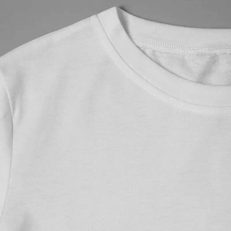 T-shirt d'été ample et amusant pour femme, avec imprimé chat blanc, décontracté, à manches courtes, col rond, haut pour l'été, vêtements pour femme avec animaux