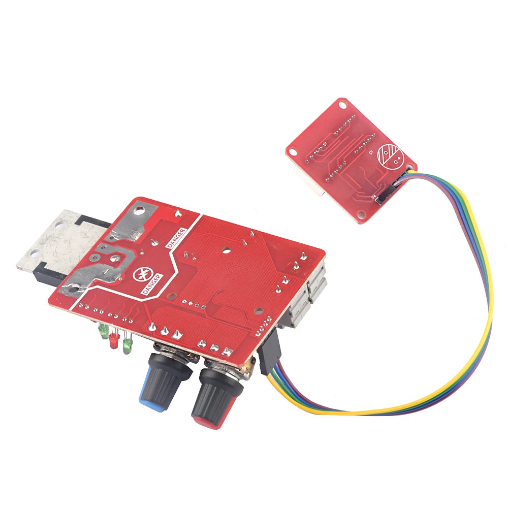 AC9-12V DIY NY-D01 Control Board 40A/100A Spot Welding Machine Control Board Welder Panel Adjust Time Current Digital Display - Shoppiline