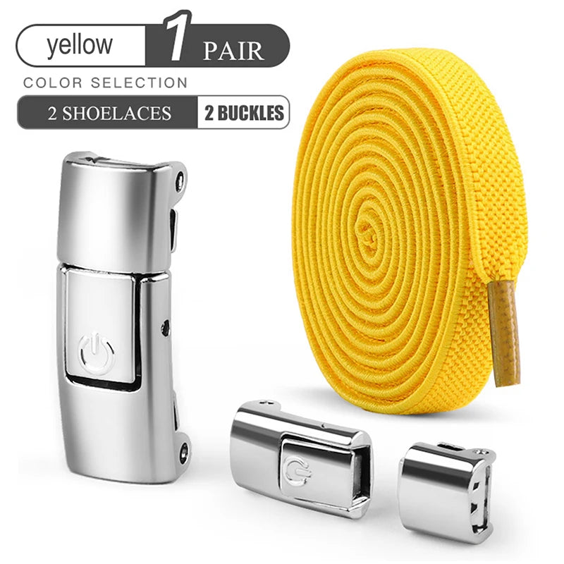 8mm Schnürsenkel ohne Binden, Pressverschluss Schnürsenkel, Elastische Schnürsenkel, Sneaker Kinder Erwachsene, Verbreiterte flache Schnürsenkel für Schuhe