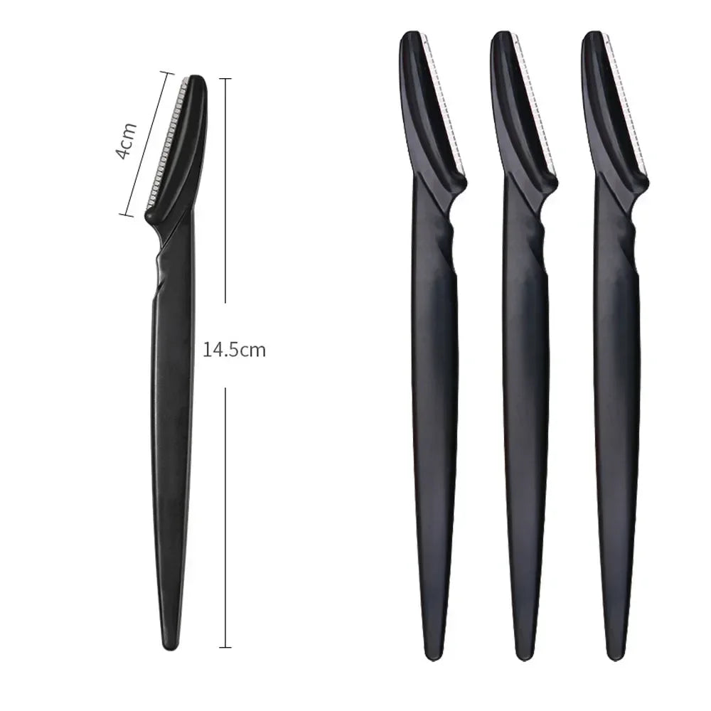 Eyebrow Trimmer Knives Makeup ToolsPortable Face Razor Hair Remover Cutter Brow Epilation Hair Removal Eye  Shaver Blades