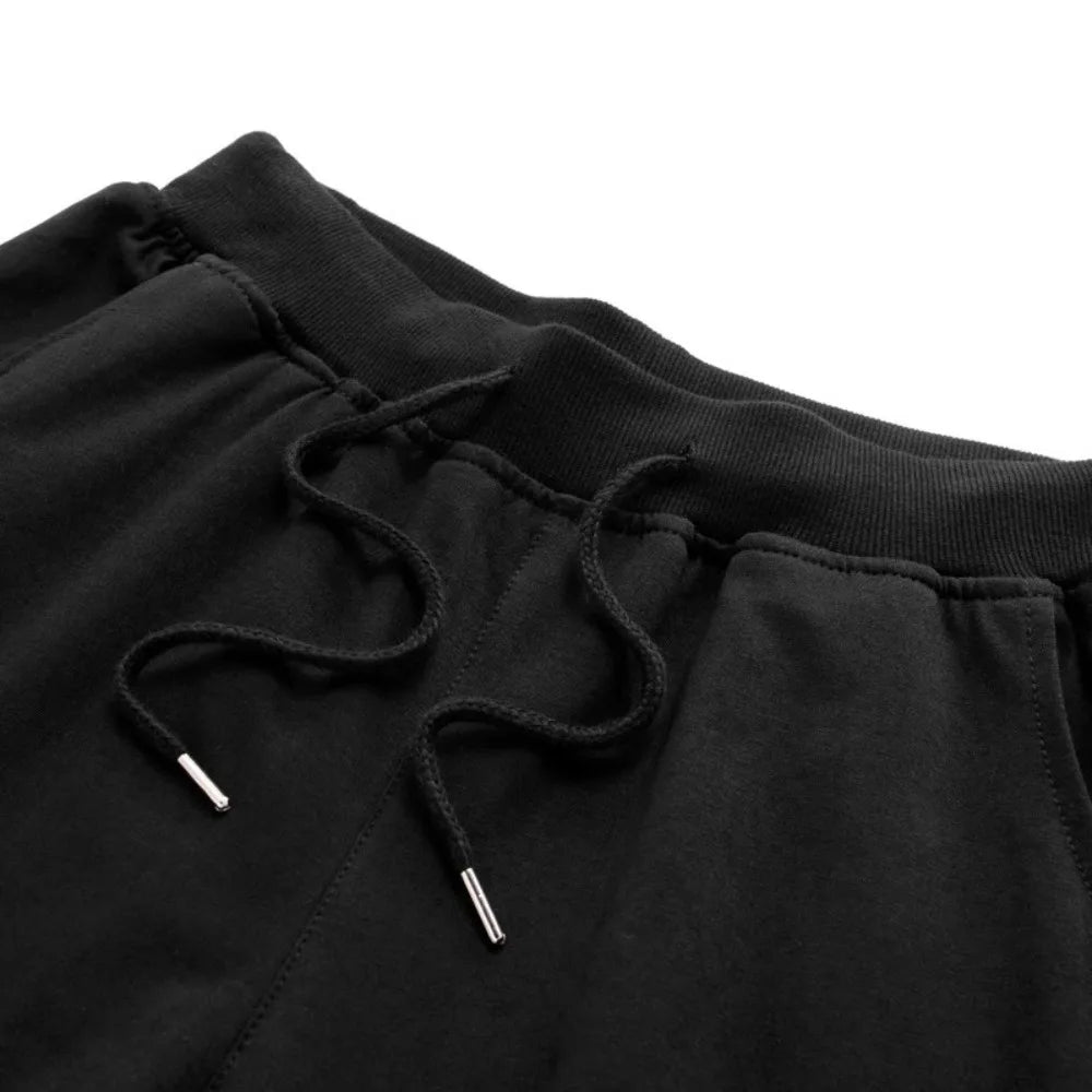Mens Casual Pants Autumn Winter Fleece Sweatpants Men Running Jogger Sports Gym Trousers Fashion Solid Color Workout Long Pants