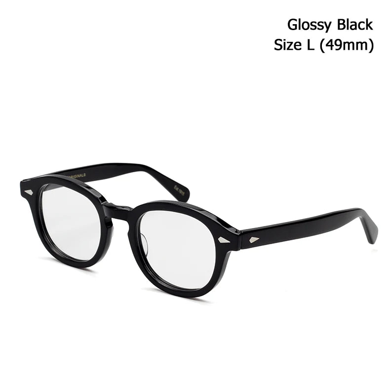 Johnny Depp Lemtosh Eyeglasses Frame Men Optical Glasses Women Computer Goggles Clear Lens Luxury Brand Vintage Acetate Frame