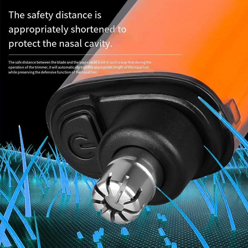 Nose Hair Trimmer Portable Trimmer for Nose Mini Nose and Ear Hair Trimmer Portable Nose Trimmer Rechargeable Trimmer for Man - Shoppiline