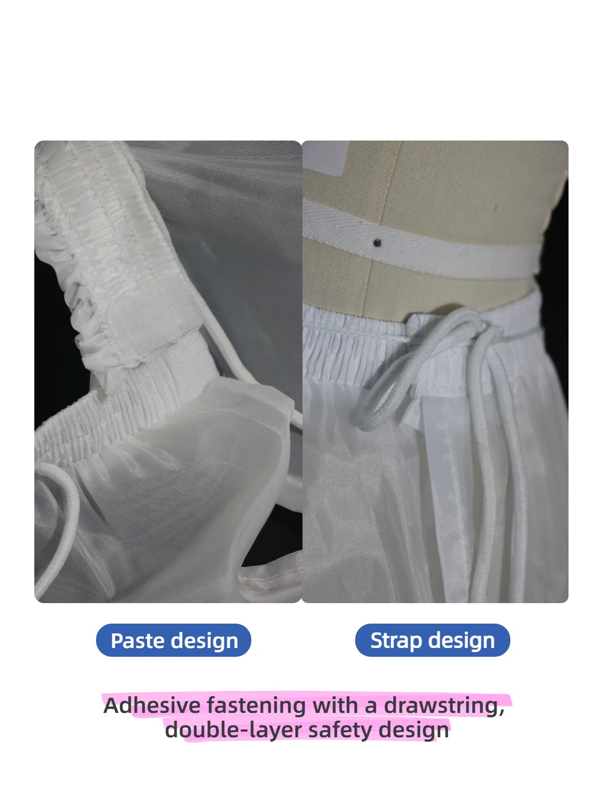 New Hot Sell 4 Hoops Big White Petticoat Super Fluffy Crinoline Slip Underskirt For Wedding Dress Bridal Gown In Stock