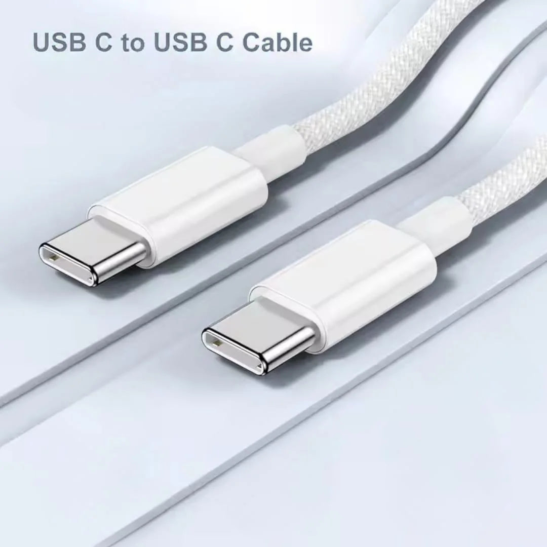 USB C to USB C Cable 60W Fast Charging, PD 60W, 480Mbps Data Transfer, for Laptops, Tablets, Type C Devices, MacBook, Phones