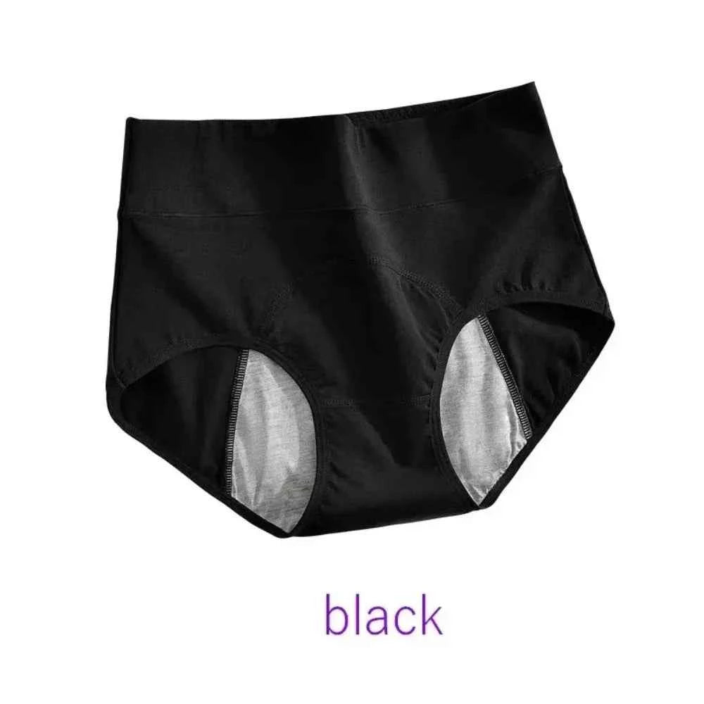 Cotton menstrual underwear, high-waisted underwear overalls, menstrual pants, leak-proof Bragas menstrual pants