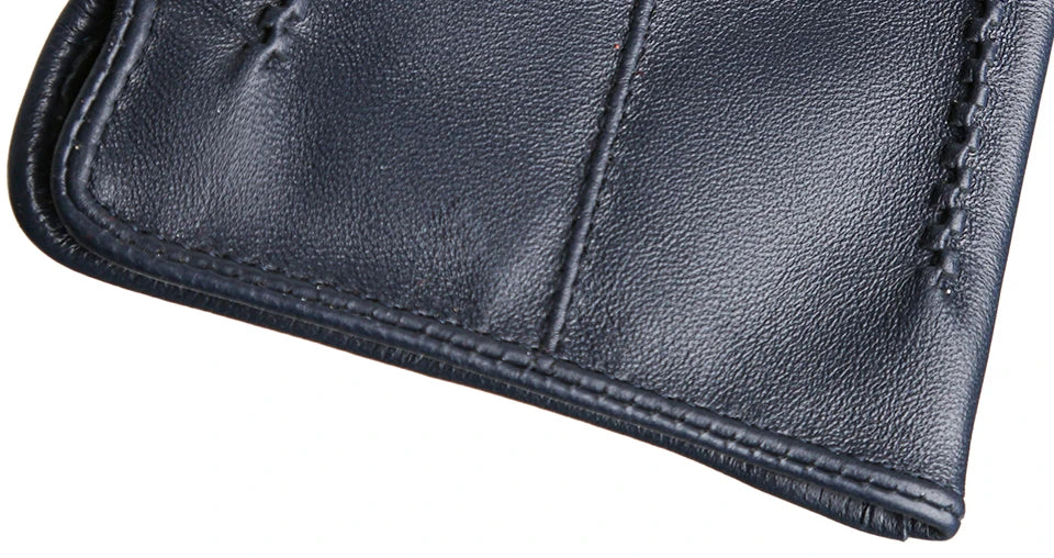 Women's sheepskin gloves winter warm plus velvet short thin touch screen driving color women's leather gloves good quality -2226
