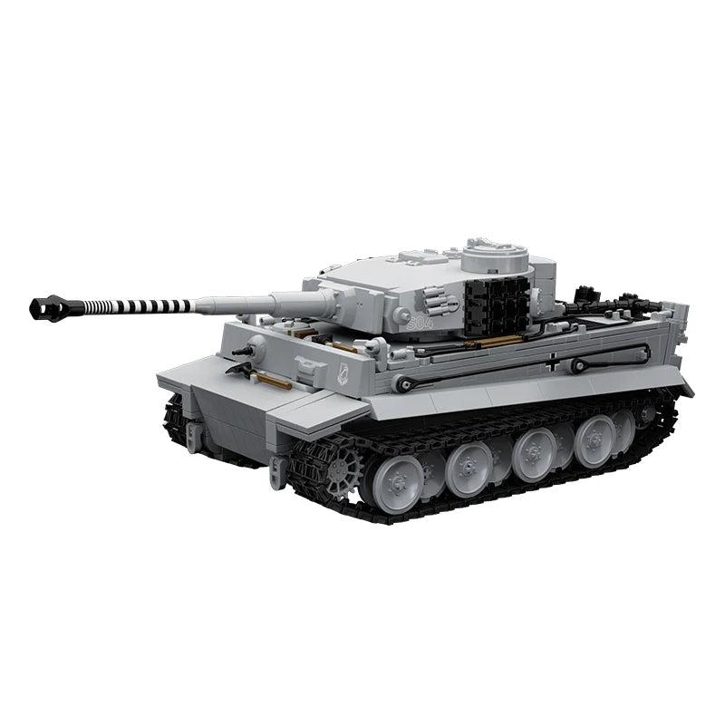 1544 Teile WWII Deutsche Armee PANZER VI TIGER SO4 Panzer Zweiter Weltkrieg Bausteine Steine Sammlermodell Lernspielzeug Geschenke