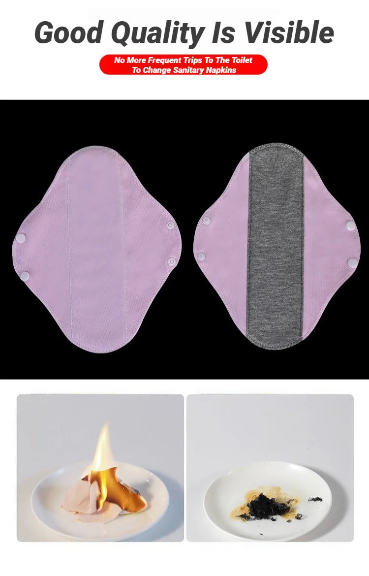 Washable Reusable Adult Diaper Panties Feminine Hygiene Period Panty Liners for Elderly  Prevent Urine & Menstrual Leakage