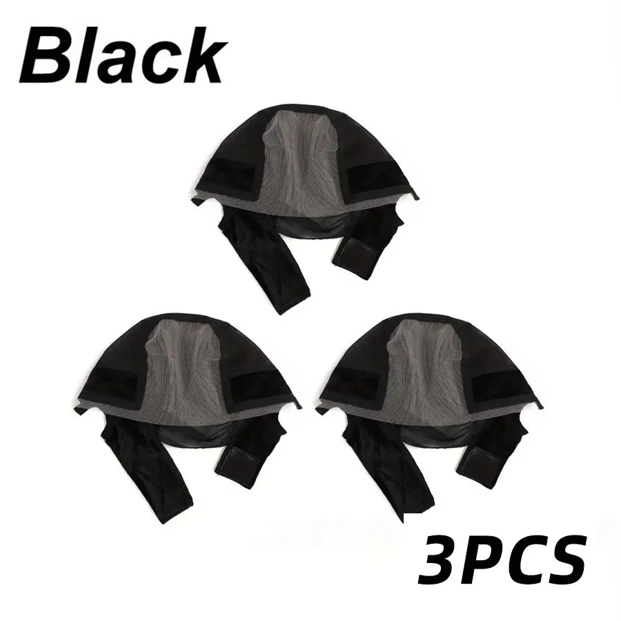 Female Headband Wig Cap Hd Lace Wig Cap For Wig Making U Part Wig Caps With Adjustable Velvet Wig Grip To Wear Wig Nude Hair Net