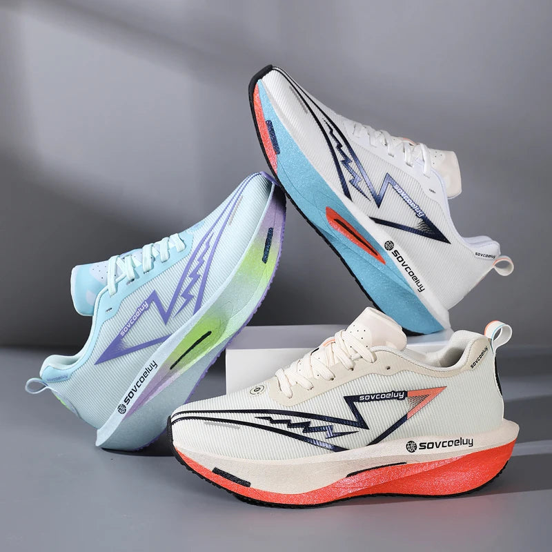New Four-Season Versatile Non-Slip Shock-Absorbing Technology Carbon Plate Sports Casual Shoes Running Shoes Fitness Shoes Unise