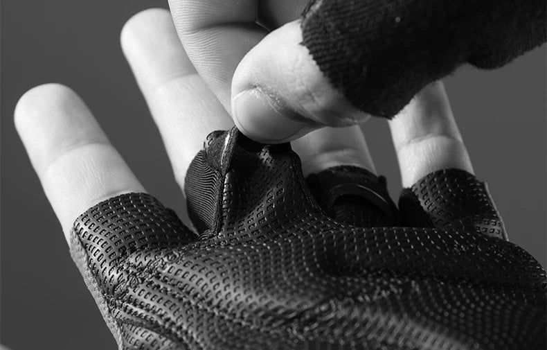 ROCKBROS Cycling Bike Gloves Half Finger Shockproof Breathable MTB Mountain Bicycle Sports Gloves Men Women Cycling Equipment - Shoppiline