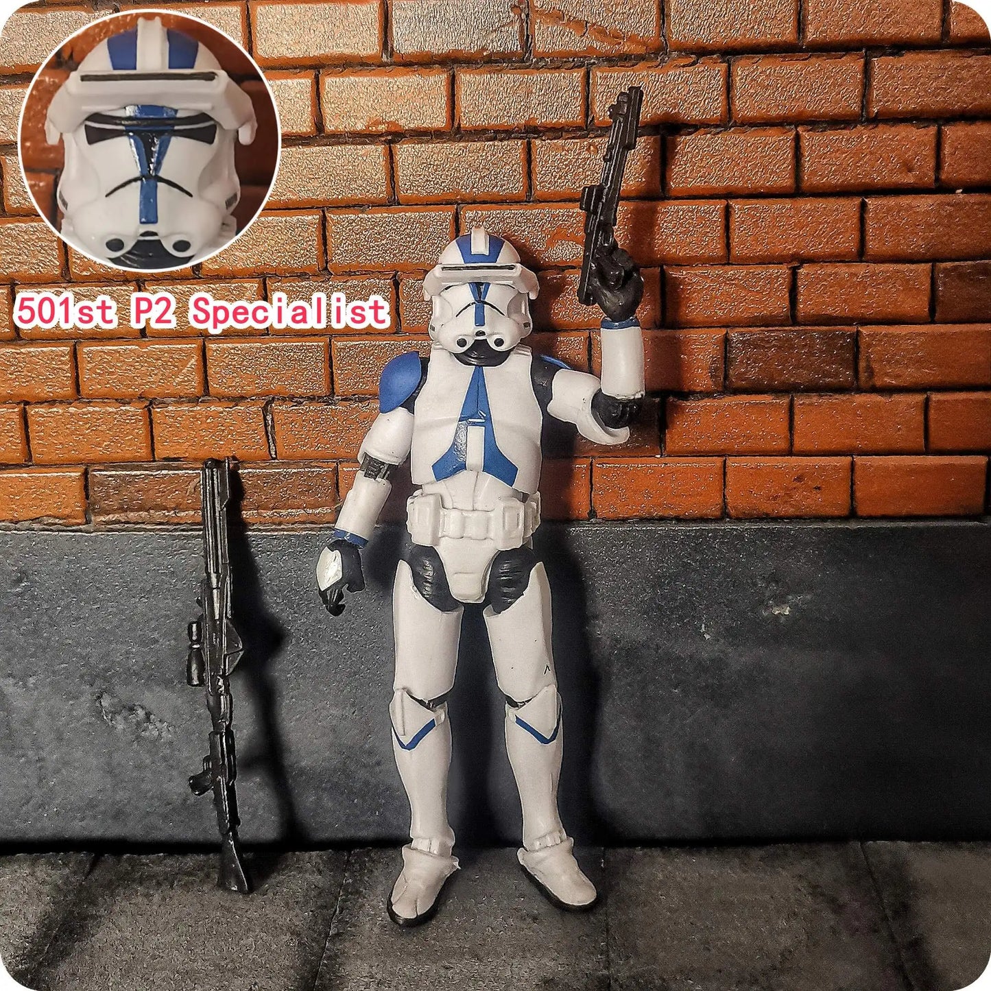 Star Wars 3.75 Inch Trooper 1/18 501st Legion Action Figure Hardcase REX Anakin Dogma Tup Toys Model Loose - Shoppiline