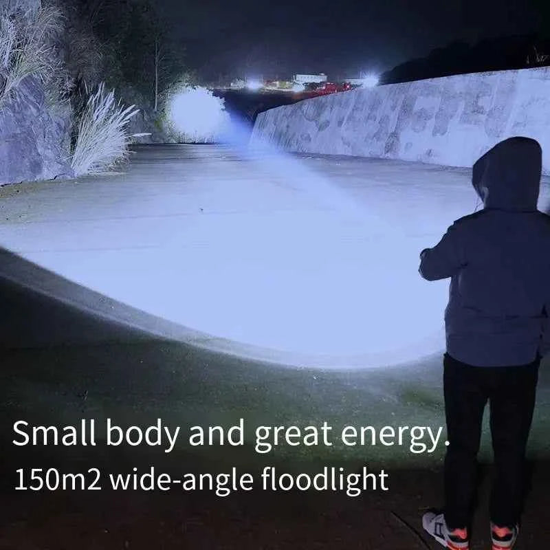 New Ultra Powerful Flashlight 3 Core LED Mini EDC Tactical Torch USB Rechargeable Outdoor Camping Fishing LED Hat Clip Lamp