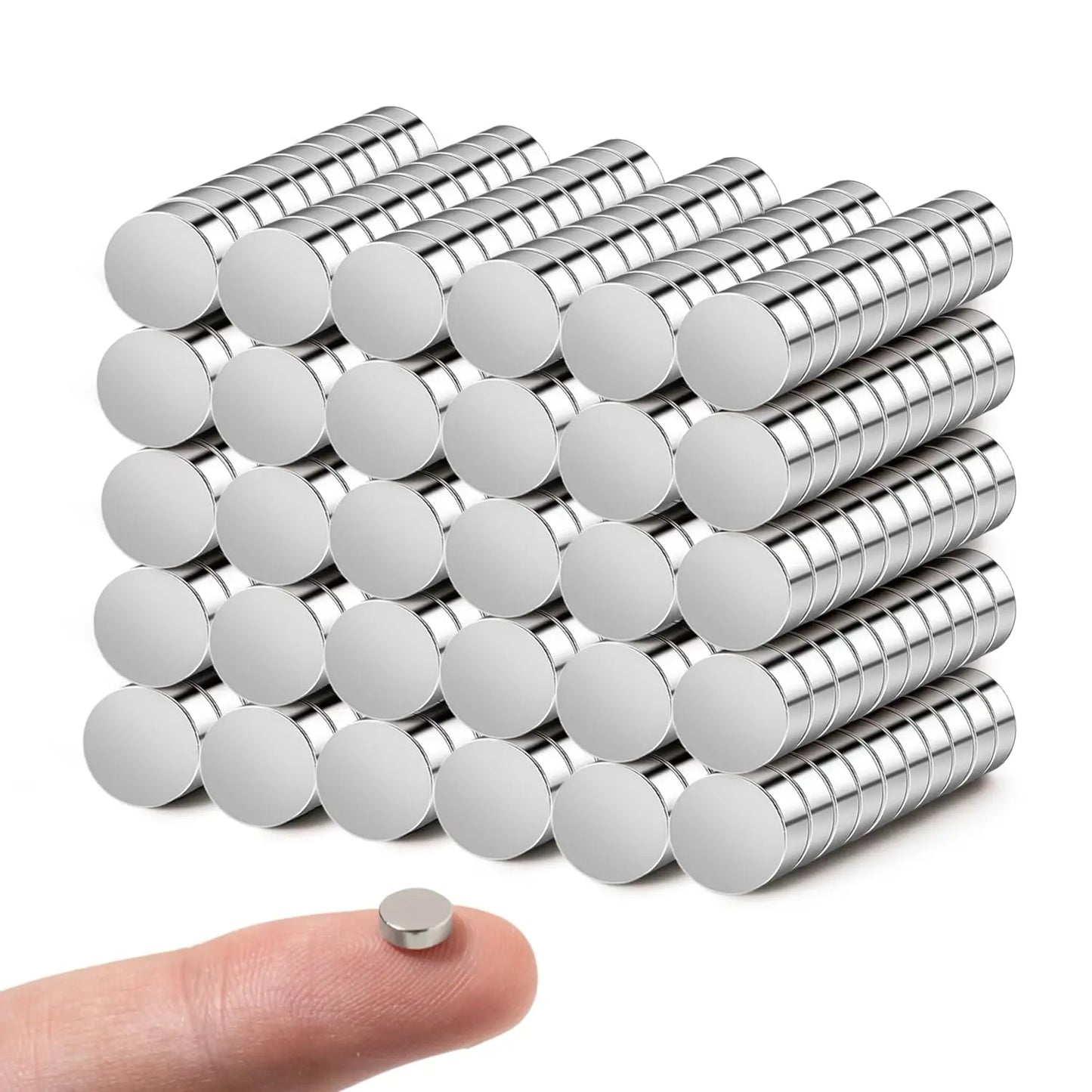 Tiny Magnets, 4 Different Size,Small Magnets, Mini Fridge Magnets,DIY Magnet, Multi-Use for Office, Crafts and Science Magnets