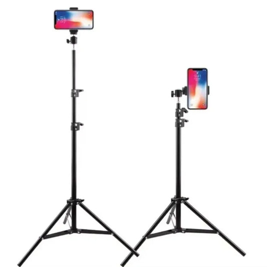 Foldable 56cm-160cm Extendable Mobile phone live support photo tripod multi-functional video recording selfie landing tripod - Shoppiline