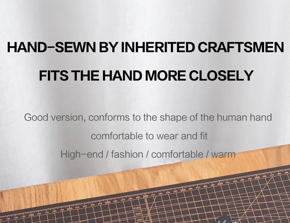 Women's sheepskin gloves winter warm plus velvet short thin touch screen driving color women's leather gloves good quality -2226
