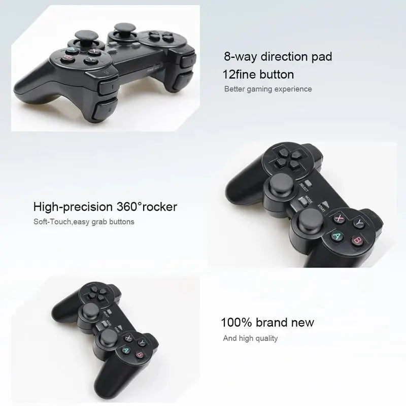 1/2 Stück 2,4 GHz kabelloser Gamecontroller – USB-Joystick für PC, Android TV und PC BOX, GAME BOX Steuerung