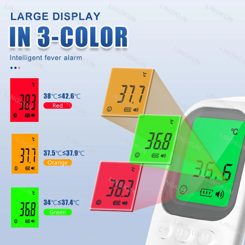 Medical Digital Infrared Thermometer Quick Temperature Measurement Medical Handheld Body Forehead Non-contact Thermometer