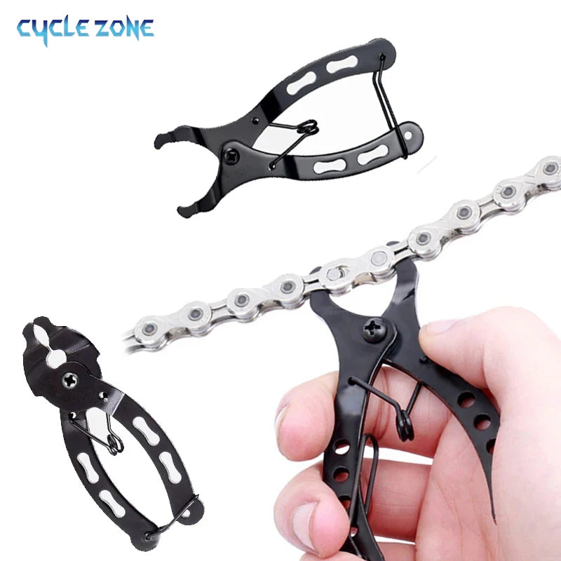 Bicycle Chain Link Pliers Repair Tool  Potable MTB Chain Squeeze Plier  Mini Bike Magic Buckle Quick Link Tool Bicycle Accessory