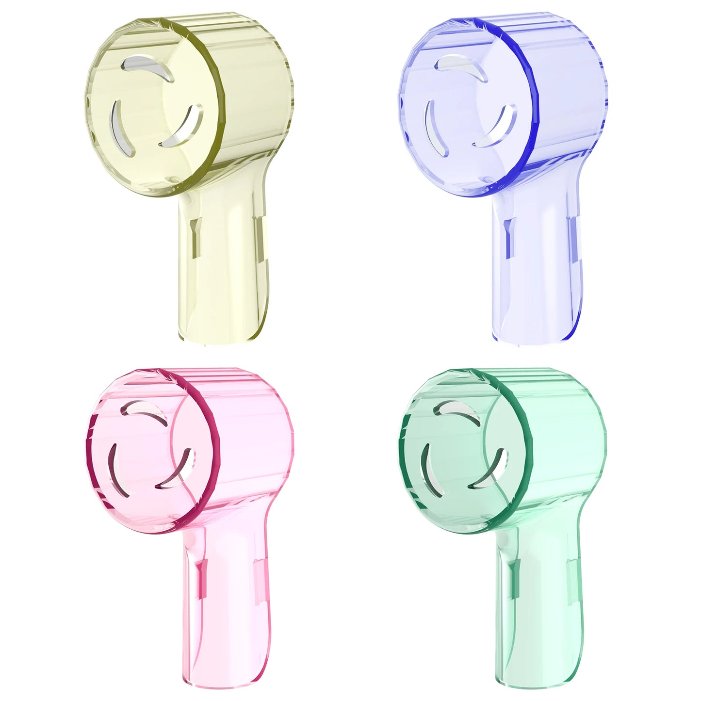 Toothbrush Dustproof Covers Caps Compatible with Braun Oral B Replacement Heads and iO Series Electric Toothbrush Head Protector